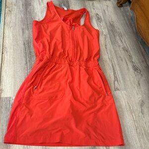 Athleta Expedition Dress Orange - Size 0